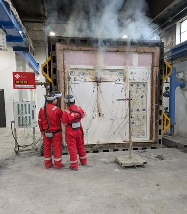 FD30 fire test at 49.08