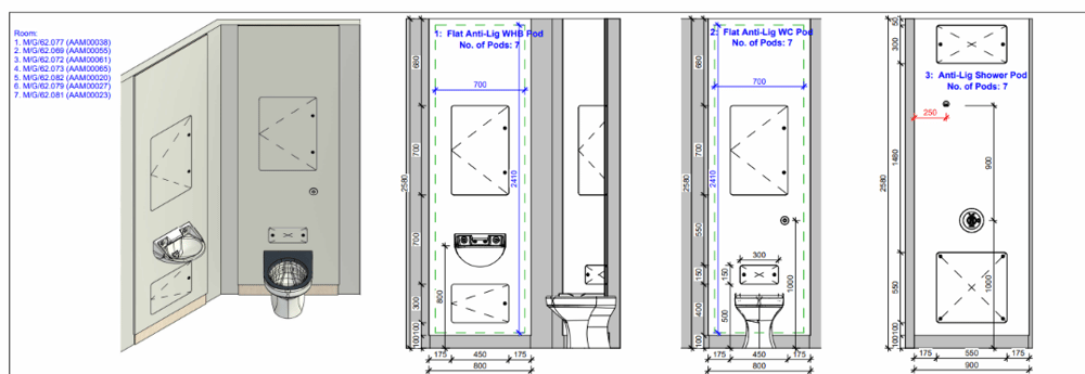 Hygipod Safe CAD Drawings
